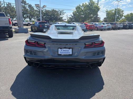 Sea Wolf Gray Tricoat 2025 Chevrolet Corvette E-Ray RWD Convertible 1LZ
