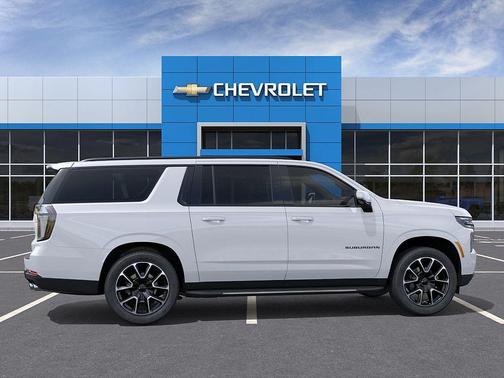Summit White 2026 Chevrolet Suburban RST