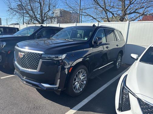 Dark Moon Blue Metallic 2022 Cadillac Escalade Premium Luxury
