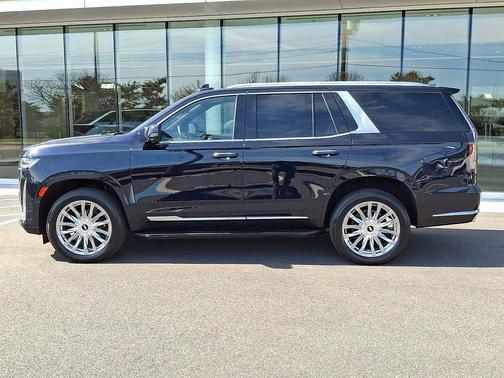 Dark Moon Blue Metallic 2022 Cadillac Escalade Premium Luxury