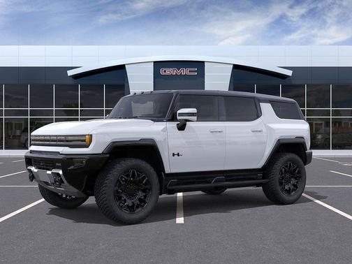 Interstellar White 2025 GMC HUMMER EV SUV 3X