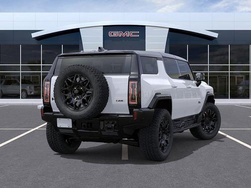 Interstellar White 2025 GMC HUMMER EV SUV 3X
