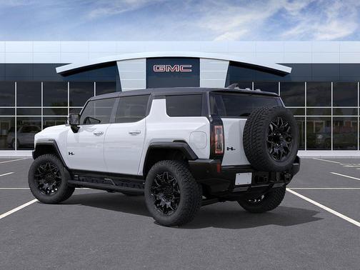 Interstellar White 2025 GMC HUMMER EV SUV 3X