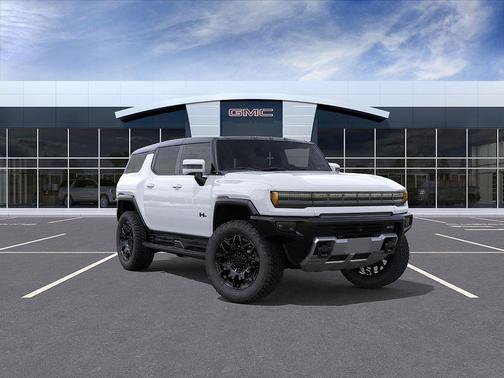 Interstellar White 2025 GMC HUMMER EV SUV 3X