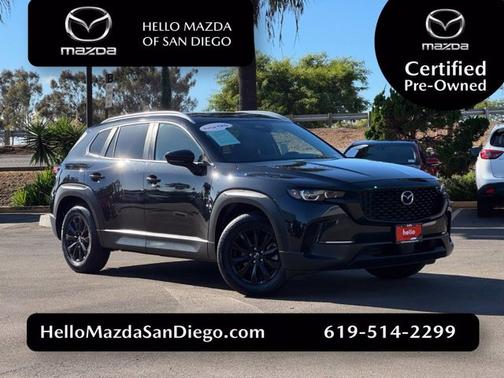 BLACK 2025 Mazda CX-50 CX-50 2.5 S PF AWD