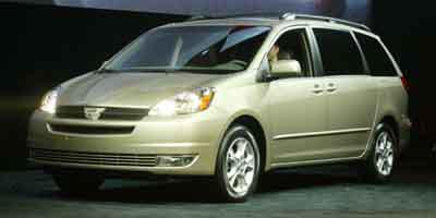 Gray 2004 Toyota Sienna XLE