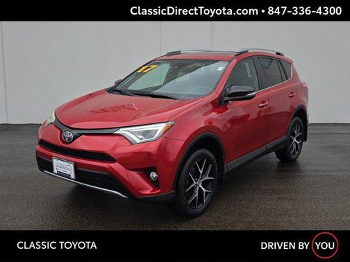 Barcelona Red Metallic 2017 Toyota RAV4 SE