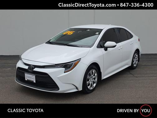 Ice Cap 2026 Toyota Corolla LE