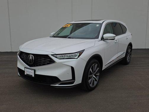 Platinum White Pearl 2025 Acura MDX Technology Package