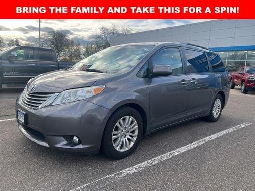 Predawn Gray Mica 2015 Toyota Sienna XLE