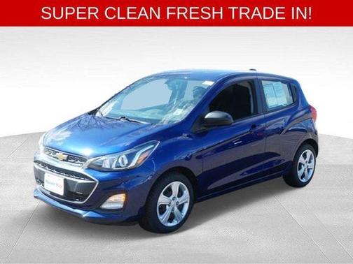 Blue Glow Metallic 2022 Chevrolet Spark LS