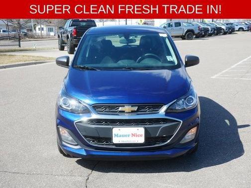 Blue Glow Metallic 2022 Chevrolet Spark LS