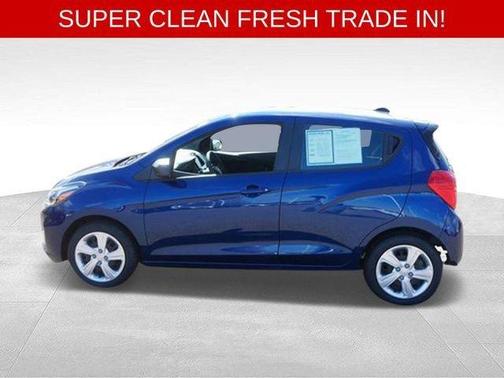 Blue Glow Metallic 2022 Chevrolet Spark LS