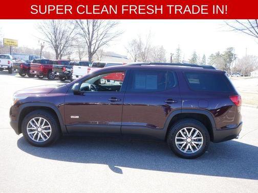 Black Cherry Metallic 2017 GMC Acadia SLE-2