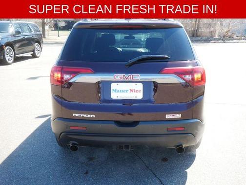 Black Cherry Metallic 2017 GMC Acadia SLE-2