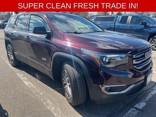 Black Cherry Metallic 2017 GMC Acadia SLE-2