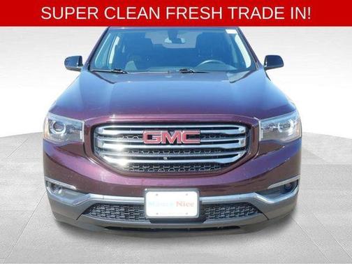Black Cherry Metallic 2017 GMC Acadia SLE-2