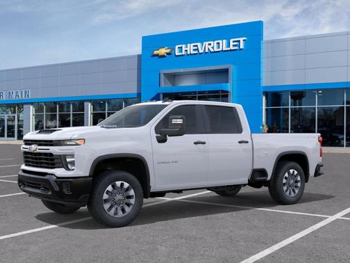 White 2026 Chevrolet Silverado 2500 Custom