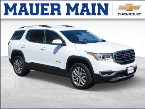 Summit White 2018 GMC Acadia SLE-2