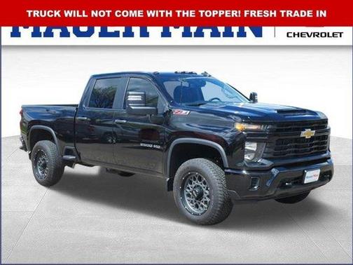 Black 2024 Chevrolet Silverado 2500 Custom