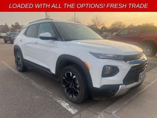 Summit White 2022 Chevrolet Trailblazer LT