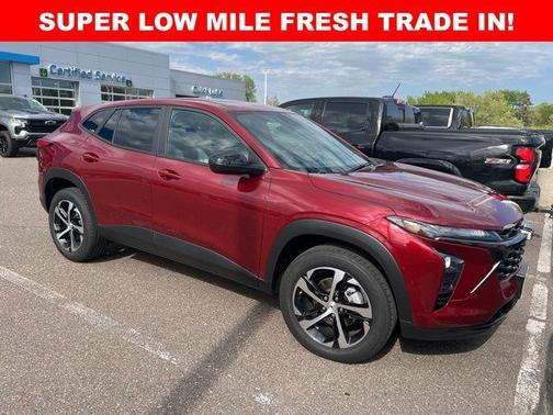 Crimson Metallic 2024 Chevrolet Trax 1RS
