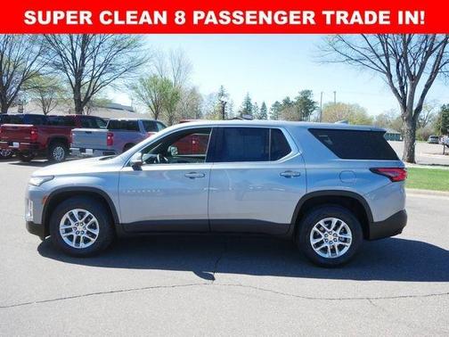 Sterling Gray Metallic 2023 Chevrolet Traverse LS