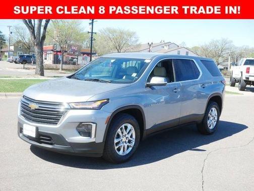 Sterling Gray Metallic 2023 Chevrolet Traverse LS