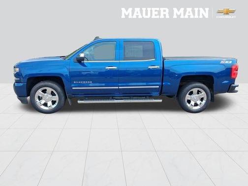 Deep Ocean Blue Metallic 2017 Chevrolet Silverado 1500 LTZ