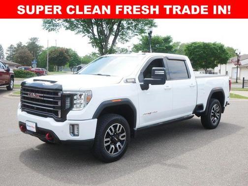 Summit White 2021 GMC Sierra 2500 AT4