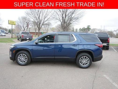 Northsky Blue Metallic 2023 Chevrolet Traverse LT Cloth