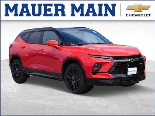 Orange 2026 Chevrolet Blazer RS SUV