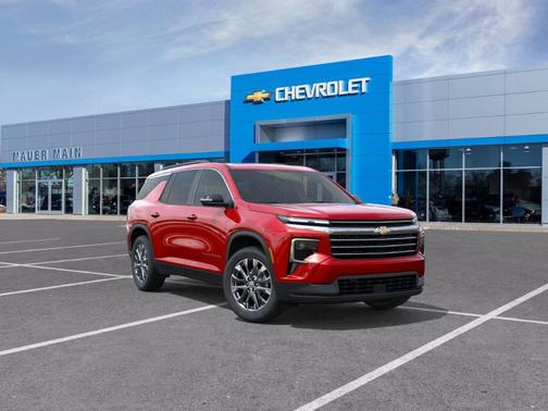 Red 2026 Chevrolet Traverse LT SUV