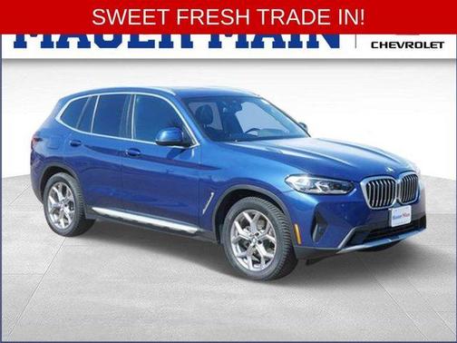 Phytonic Blue Metallic 2022 BMW X3 xDrive30i