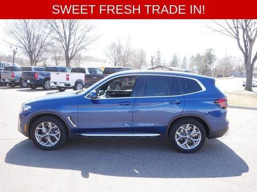 Phytonic Blue Metallic 2022 BMW X3 xDrive30i