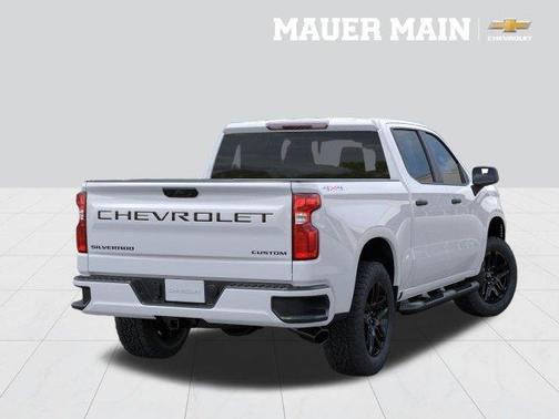 White 2026 Chevrolet Silverado 1500 Custom