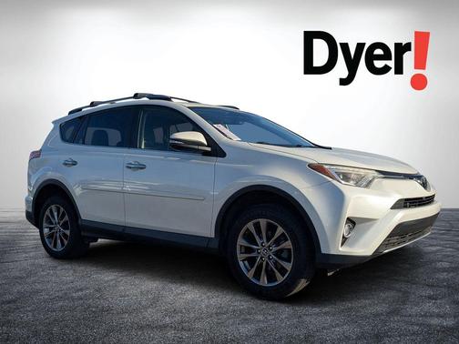 Blizzard Pearl 2018 Toyota RAV4 Limited