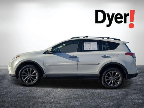 Blizzard Pearl 2018 Toyota RAV4 Limited