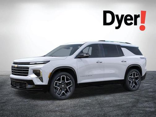 Polar White Tricoat 2026 Chevrolet Traverse High Country