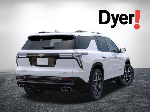Polar White Tricoat 2026 Chevrolet Traverse High Country
