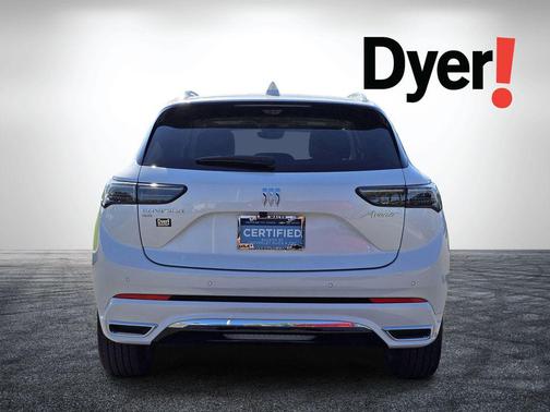 White Frost Tricoat 2025 Buick Envision Avenir AWD