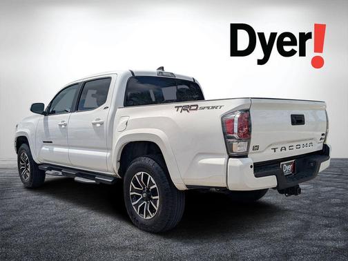 Super White 2021 Toyota Tacoma TRD Sport
