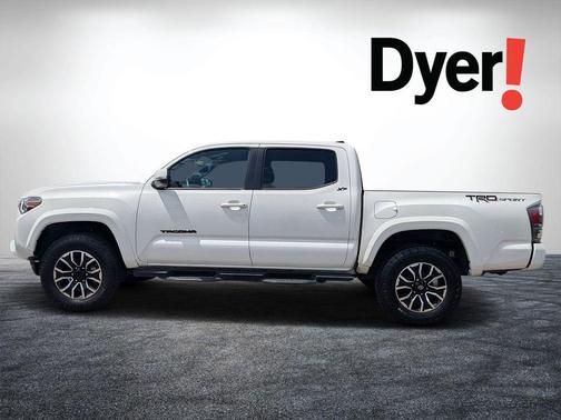 Super White 2021 Toyota Tacoma TRD Sport