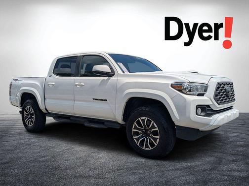 Super White 2021 Toyota Tacoma TRD Sport