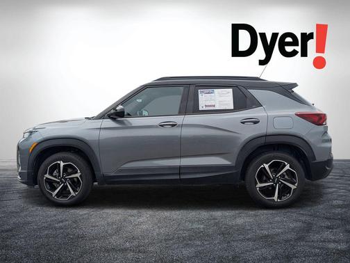 Satin Steel Metallic 2021 Chevrolet Trailblazer RS