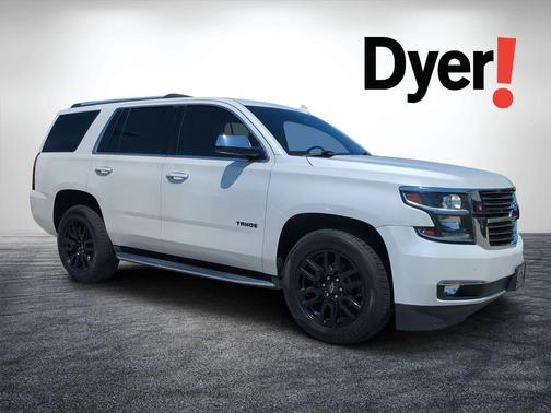 Iridescent Pearl Tricoat 2017 Chevrolet Tahoe Premier