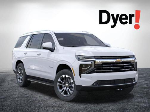 Summit White 2026 Chevrolet Tahoe LT