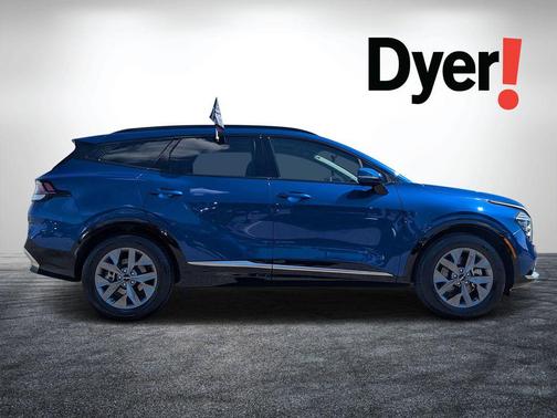 Sapphire Blue 2024 Kia Sportage SX
