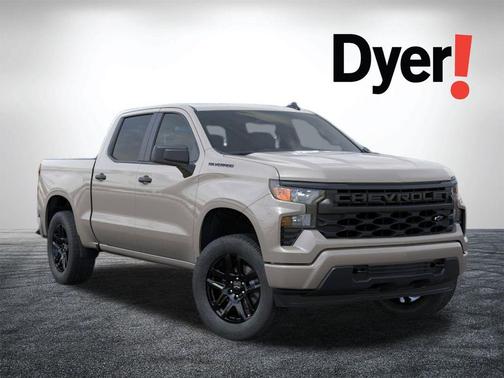 Summit White 2026 Chevrolet Silverado 1500 Custom