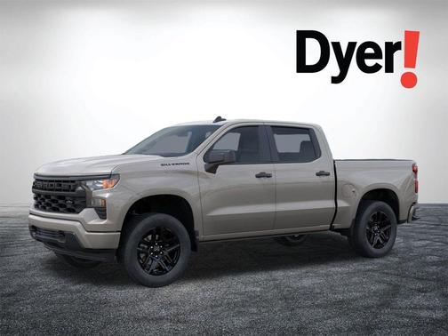 Summit White 2026 Chevrolet Silverado 1500 Custom